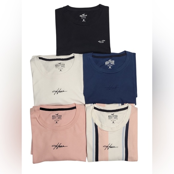 Hollister Other - Men’s Hollister Co. multicoloured cotton t-shirts BUNDLE size Medium